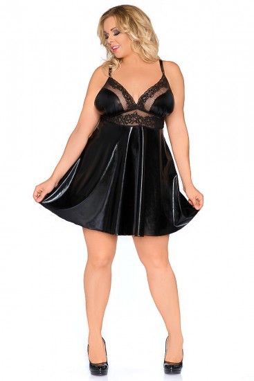 Babydoll schwarz von Andalea