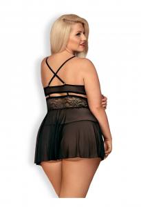 Schönes XXL Babydoll mit Tanga